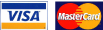 We accept Visa and MasterCard